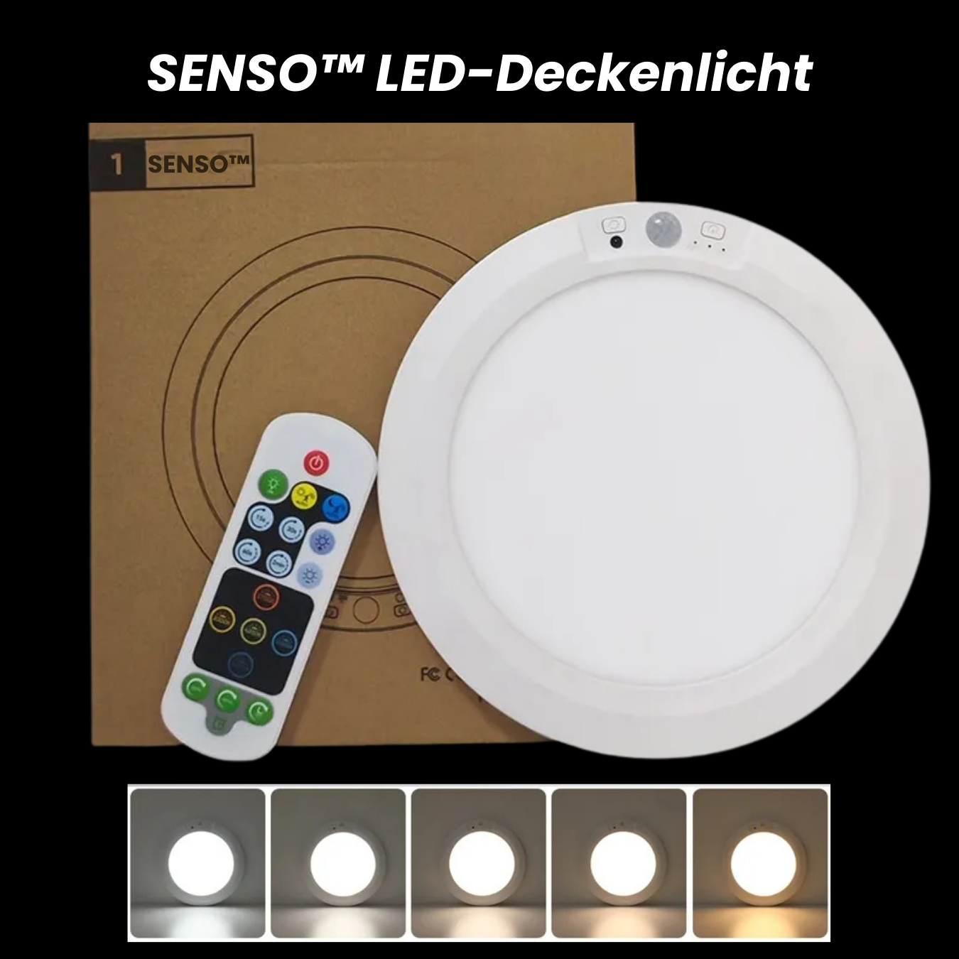 SENSO™ – LED-Deckenleuchte